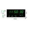 Dagu Large Screen Digital Wall Clock LED Display Desk Time Temperature Calendar Date