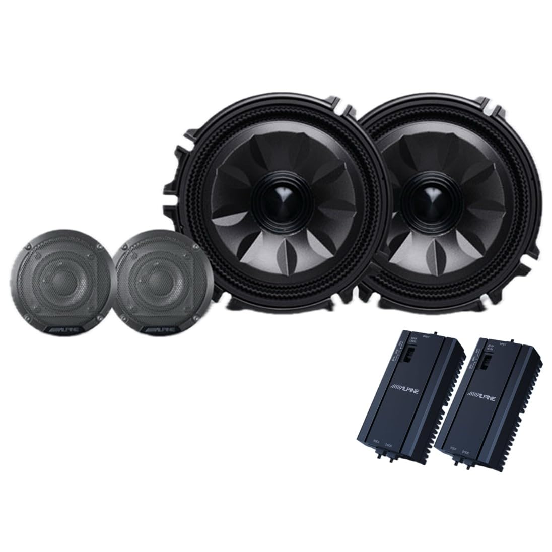 

Alpine Meteor Sound for Rooks (Grill Color Gunmetal) MS-165-ROOX-45 (45 series)