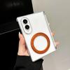 360° drehbarer magnetischer Ständer Klare Hülle für Samsung Galaxy Z Fold8 Stoßfest für Magsafe Doppelte Achsen Schutzhülle