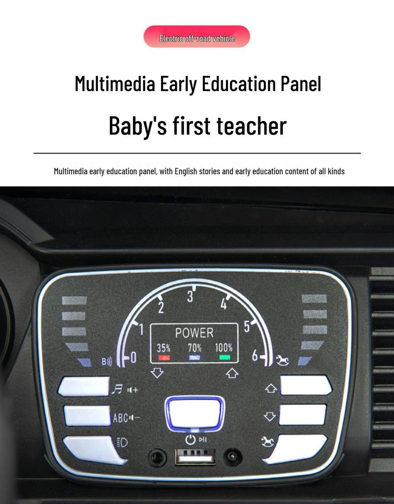 Premium Electric Off-Road Toy Car for Kids & Adults with Remote Control, Four-Wheel Design