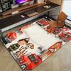 1PC Firefighter Dog Non-Slip Floor Carpet Compatible for Office&Living Room&Bedroom&Dining Room -  Soft & Pattern, Vibrant Colors-H0373