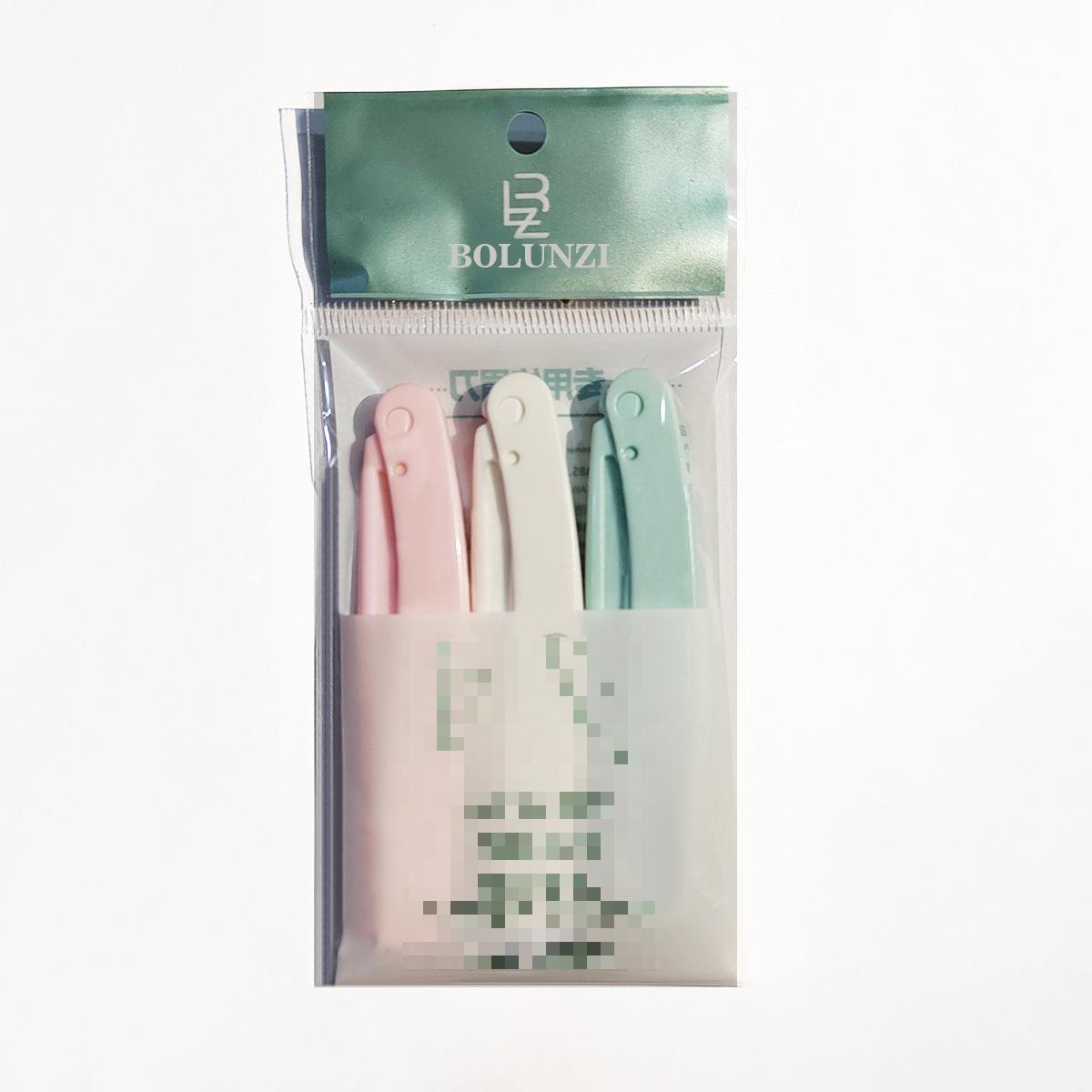 

Новый набор триммеров для бровей, инструменты для макияжа, безопасная бритва для бровей, удаление волос на лице и теле, лезвия для бровей, женский нож для коррекции бровей