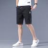Men's denim shorts summer new casual pants men's loose straight five-point outer wear ice silk thin men's pants tide