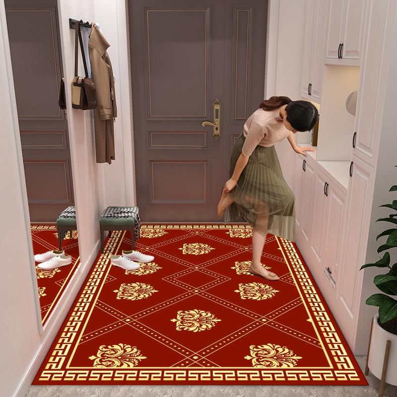 Entrance Door Mat Large Entrance Mat Dirt Resistant Door Mat Household Carpet Entrance Mat Foyer Outdoor
