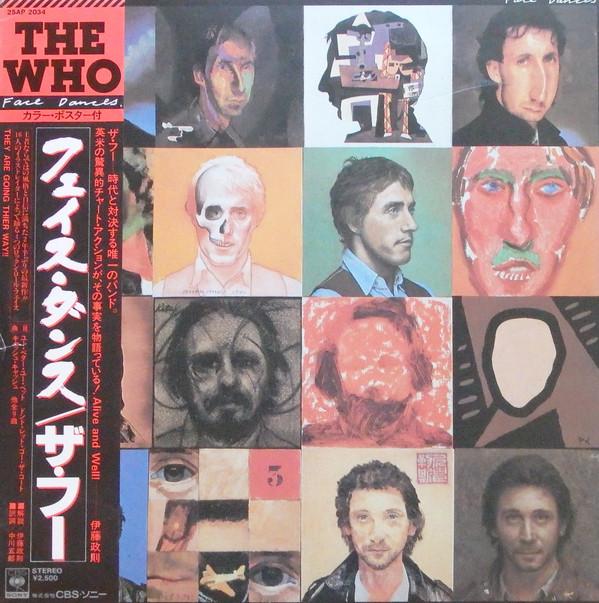 

LP Record WHO - Face Dances 25AP2034 CBS SONY 1981 Japan Rock Used