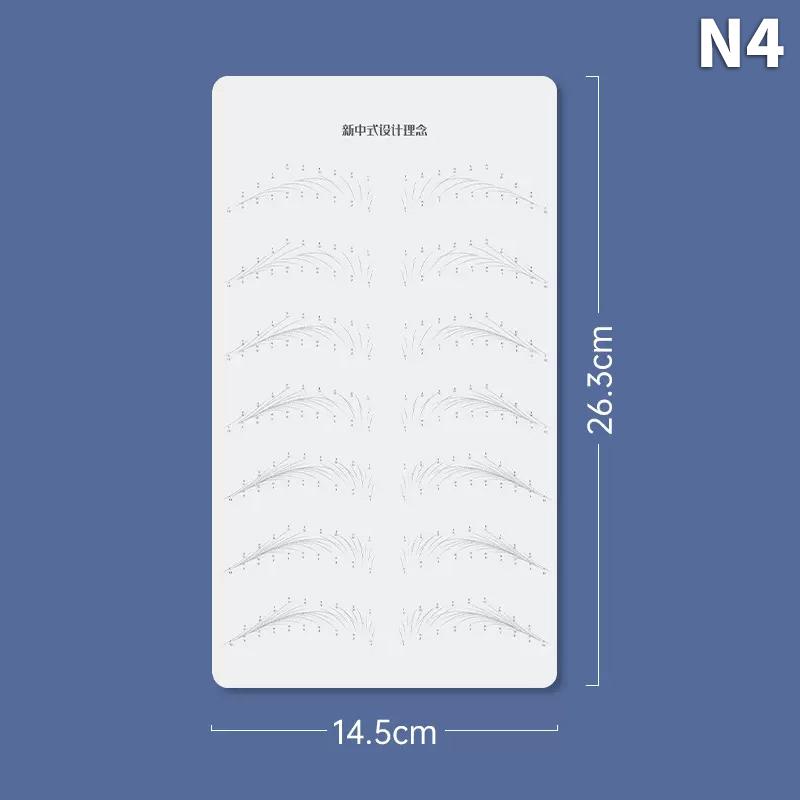 

Полуперманентная дикая линия бровей татуировка практика кожа для начинающих вышивка силиконовая имитация бровей обучение кожа татуировки инструменты