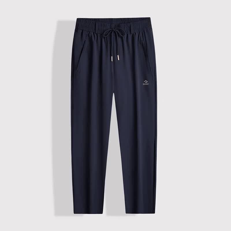 Men's Plus Size Cooling Elastic Drawstring Sweatpants