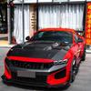 2024+ Ford Mustang Dry Carbon Fiber Hood Engine Cover