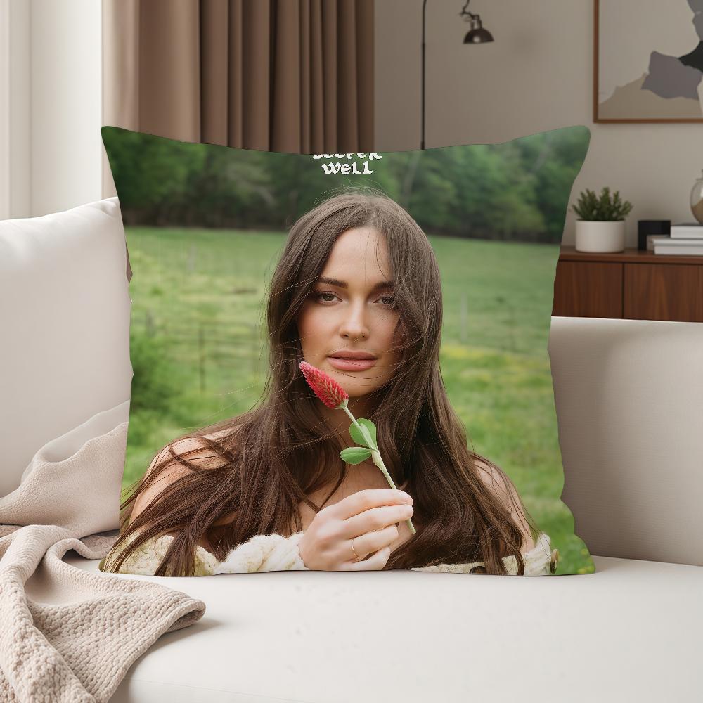 Singer Kacey Musgraves Deeper Well Pillow Case Suitable For Bedrooms Living Rooms Cars Home Decoration