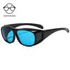 Unisex Night Vision Outdoor Sports Cycling Sunglasses with Yellow Lenses
