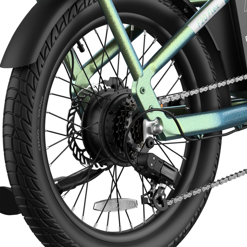 Fafrees Bicicletta Elettrica Pieghevole Flex 20" Motore 250W Bicicletta Elettrica da Città Con Mini Divano 36V 25Ah Display LCD 7 Velocità Carico Massimo 140kg