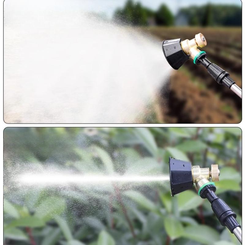 1 szt. Czarna Dysza Opryskiwacza Cyklonowego Elektrycznego Opryskiwacz Rolniczy Wysokociśnieniowy Regulowana Delikatna Atomizacja Uniwersalna Dysza Opryskiwacza