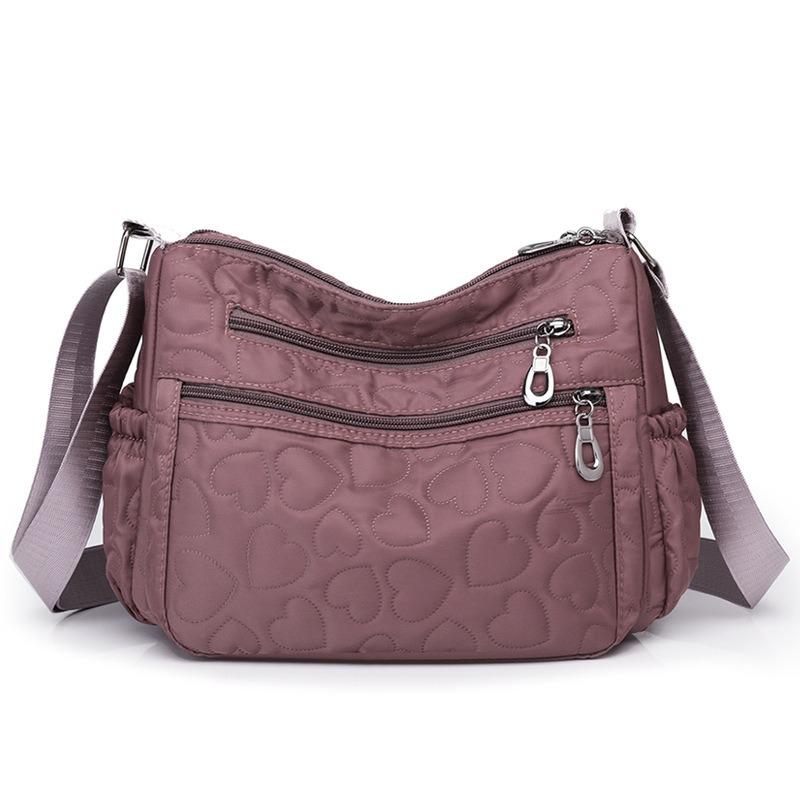 Crossbody bag women's new medium and women's bag large capacity shoulder nylon mother bag casual women's bag
