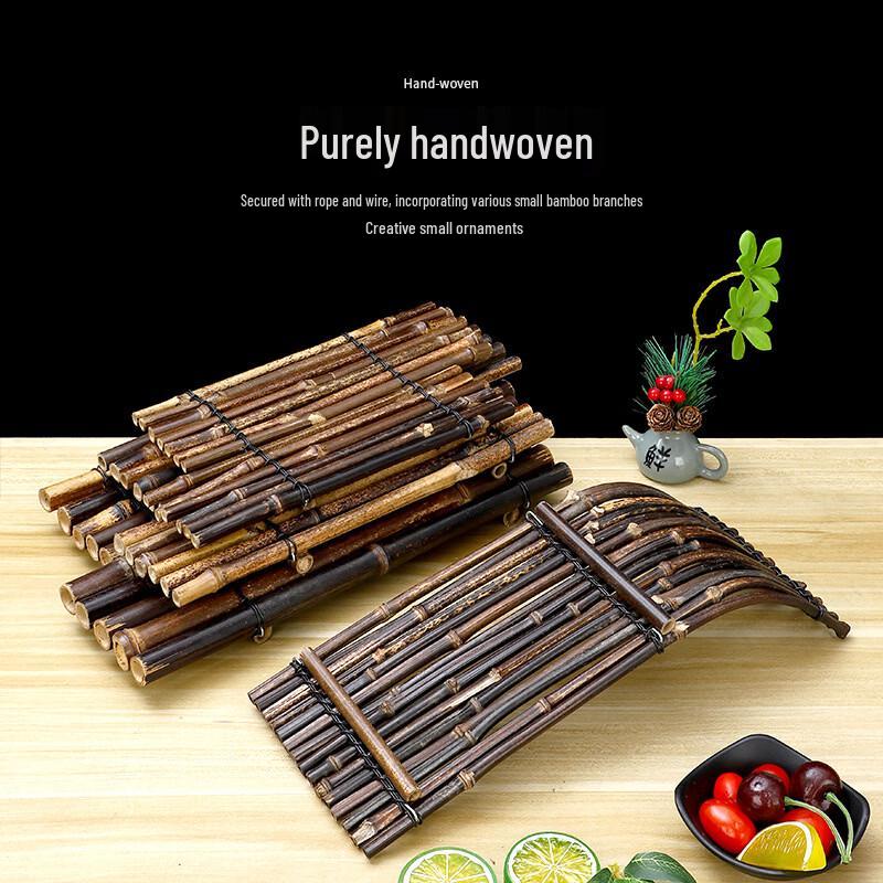 Japanese Style Bamboo Food Plating Decorations