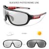 Men Women Polarized Photochromic Outdoor Windproof Road Cycling Eyewear Sports Cycling Fishing Sunglasses