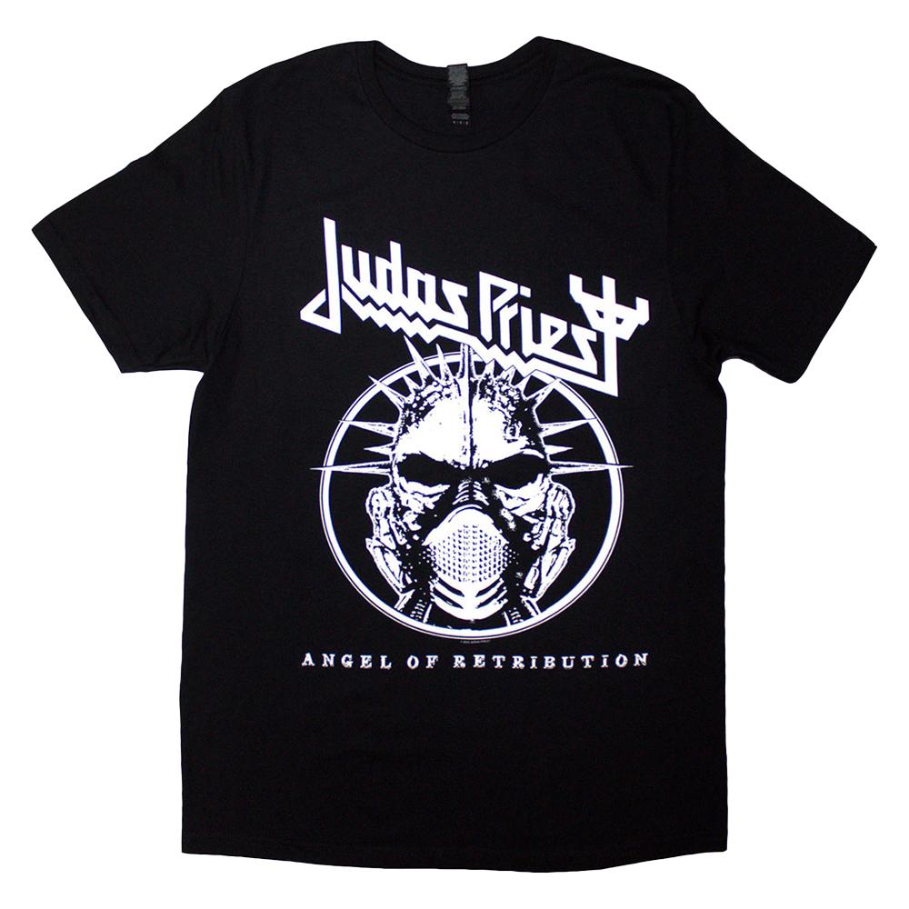 Camiseta unisex para adultos con diseño de ángel de la retribución de Judas Priest XXL negro