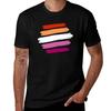 Lgbtq Lesbian Artsy Paint Pride Flag Tshirt Casual Streetwear Short Sleeve Tee Tshirt