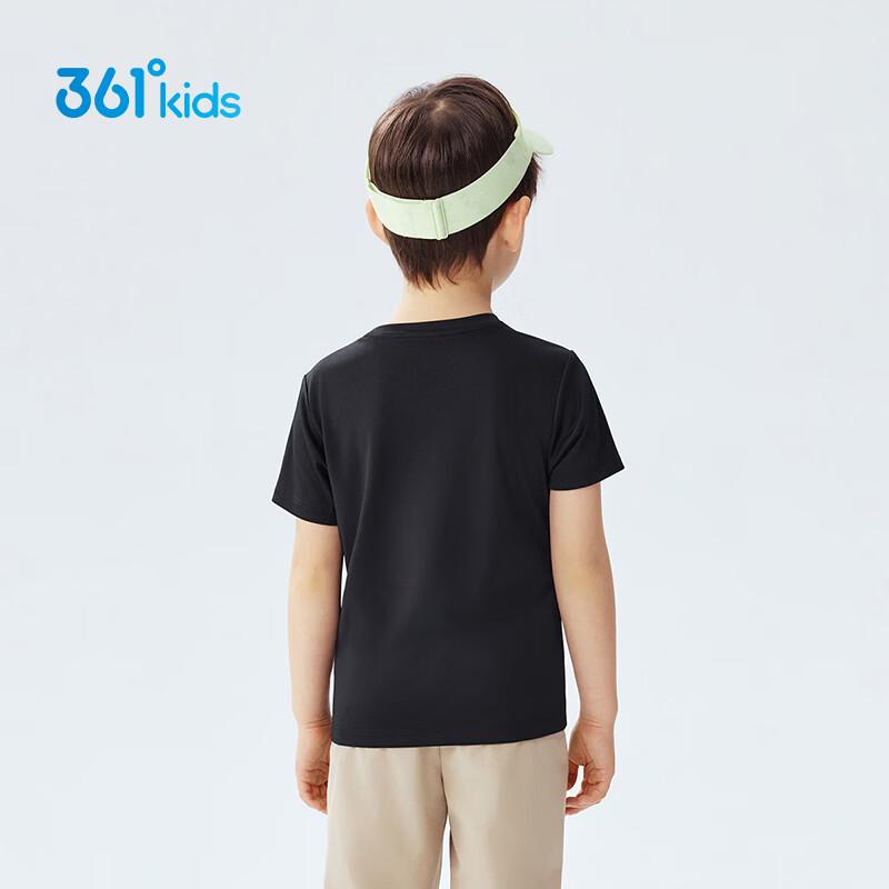 361 Degrees Boys Quick-Dry Breathable Logo Sports T-Shirt