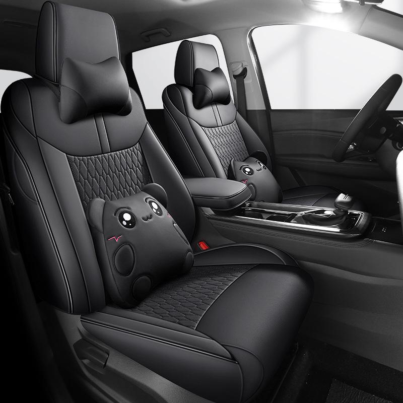 Wuling Jiachen Leather Seat Covers: Full Coverage for 7-Seater (2+2+3) - All Seasons