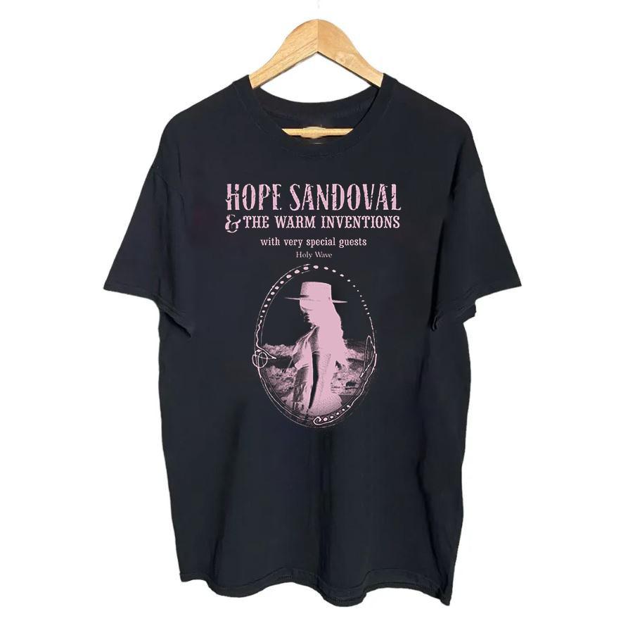 

HOPE SANDOVAL THE WARM INVENTIONS Tour Adult Cotton Tee Men Women Shirt MK004 Unisex T-Shirt XL