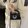 Fashionable Texture Retro Handbag Niche Design Beautiful Bag Women's New Handbag Trendy Small Square Bag