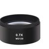 WD165 0.5X WD120 0.7X Microscope Auxiliary Objective Optical Glass Anti-oil Fume Barlow Lens HD High Quality Magnifying Glass