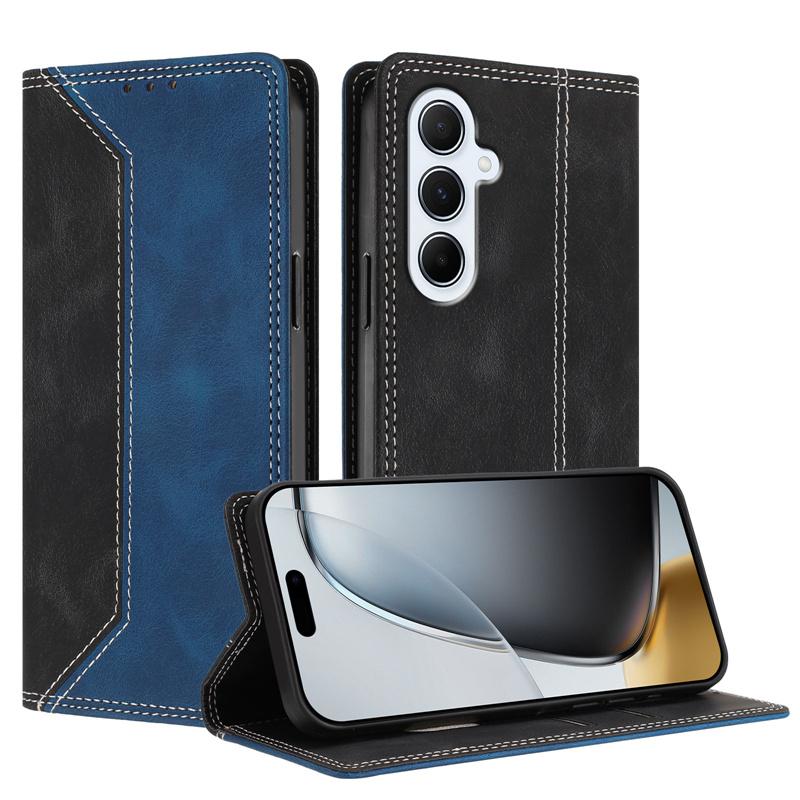 Magnetic Flip Leather Phone Case For Samsung Galaxy A17 5G A37 A57 A56 A36 A26 A16 A55 A35 A25 A15 A54 A34 A24 A14 A53 A33 A13 A52 Wallet Card Cover