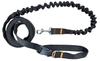 Dog Leash with Shock Absorber 280cm BLACK Adjustable Sports