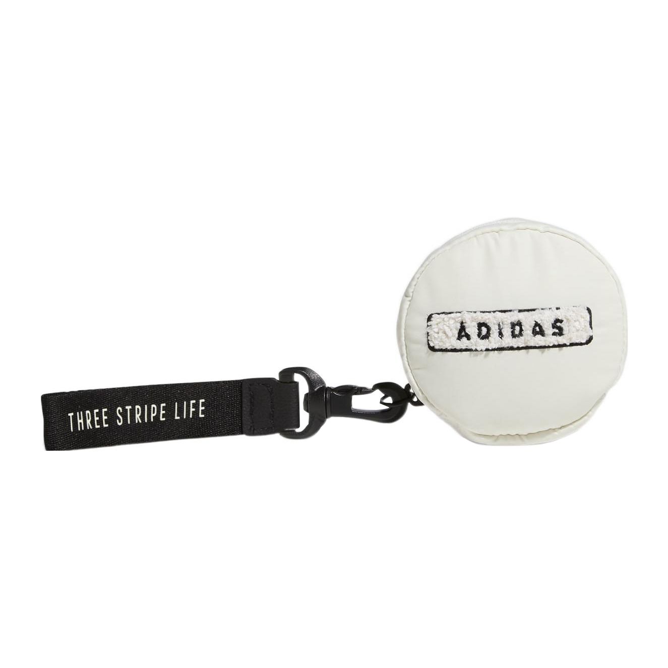 Adidas W Lw Ball Case Sports Casual Letter Logo Print Long Detachable Zipper Pouch Women Pouch White HG5624 White