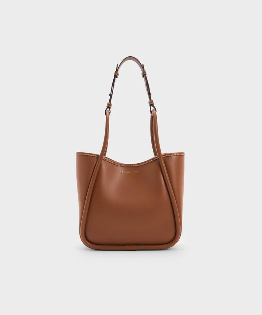 Charles & Keith Mini Layla Tubular Tote Bag 4 Colors Ck2-30782647