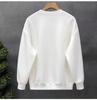 Korean Style Women's Loose Round Neck Hoodie - Autumn/Winter Long Sleeve, Versatile and Fashionable
