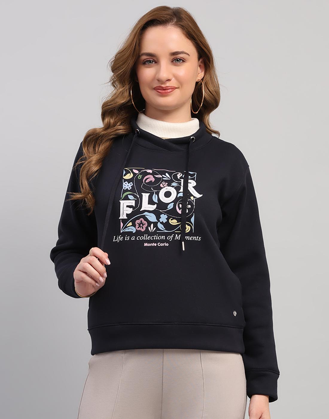 Monte Carlo Women s Turtle Neck Full Sleeve Sweatshirt M 2750₽