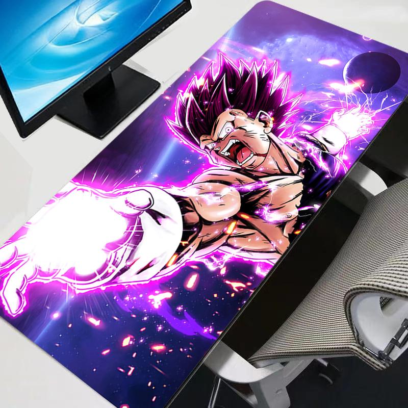 cm XXL Tapis de Souris PC en Caoutchouc Grand Dragon Ball Anime Durable Gamer Gaming Tapis de Souris Tapis de Bureau pour Clavier Tapis pour Ordinateur Portable 30x80cm