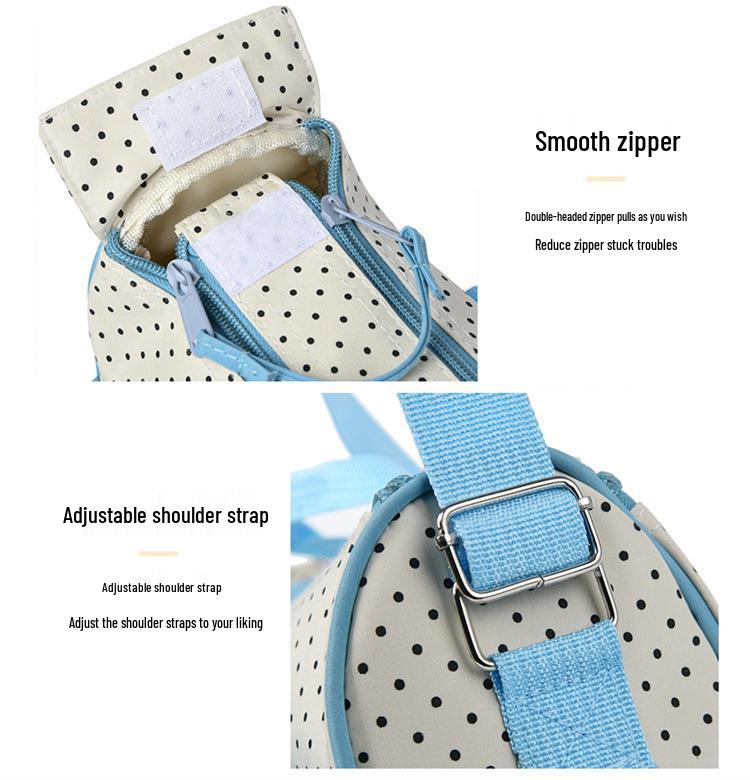 Waterproof 5-Piece Mom and Baby Travel Bag Set: Multifunctional, Large Capacity