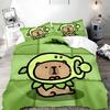 Cute Cartoon Capybara Duvet Pillowcase Bedding Set Adult Boy Girl Bedroom Decoration Children Gift Single Double Large Size