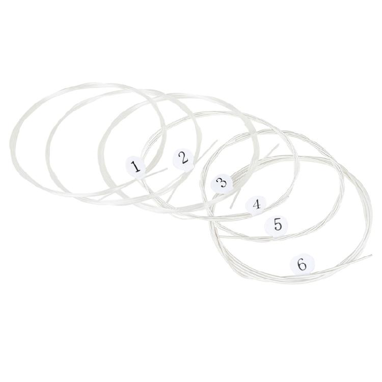 6Pcs 6-string Acoustics Classical Guitar Strings .028-.043 Folk Guitar Nylon String Musical Instrument Accessories