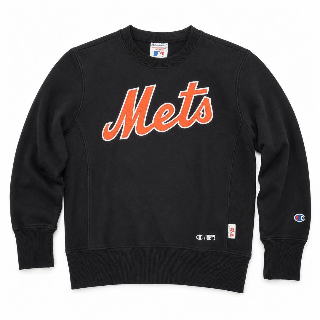 Used Discount Champion MLB Mets Reverse Weave Sweatshirt S