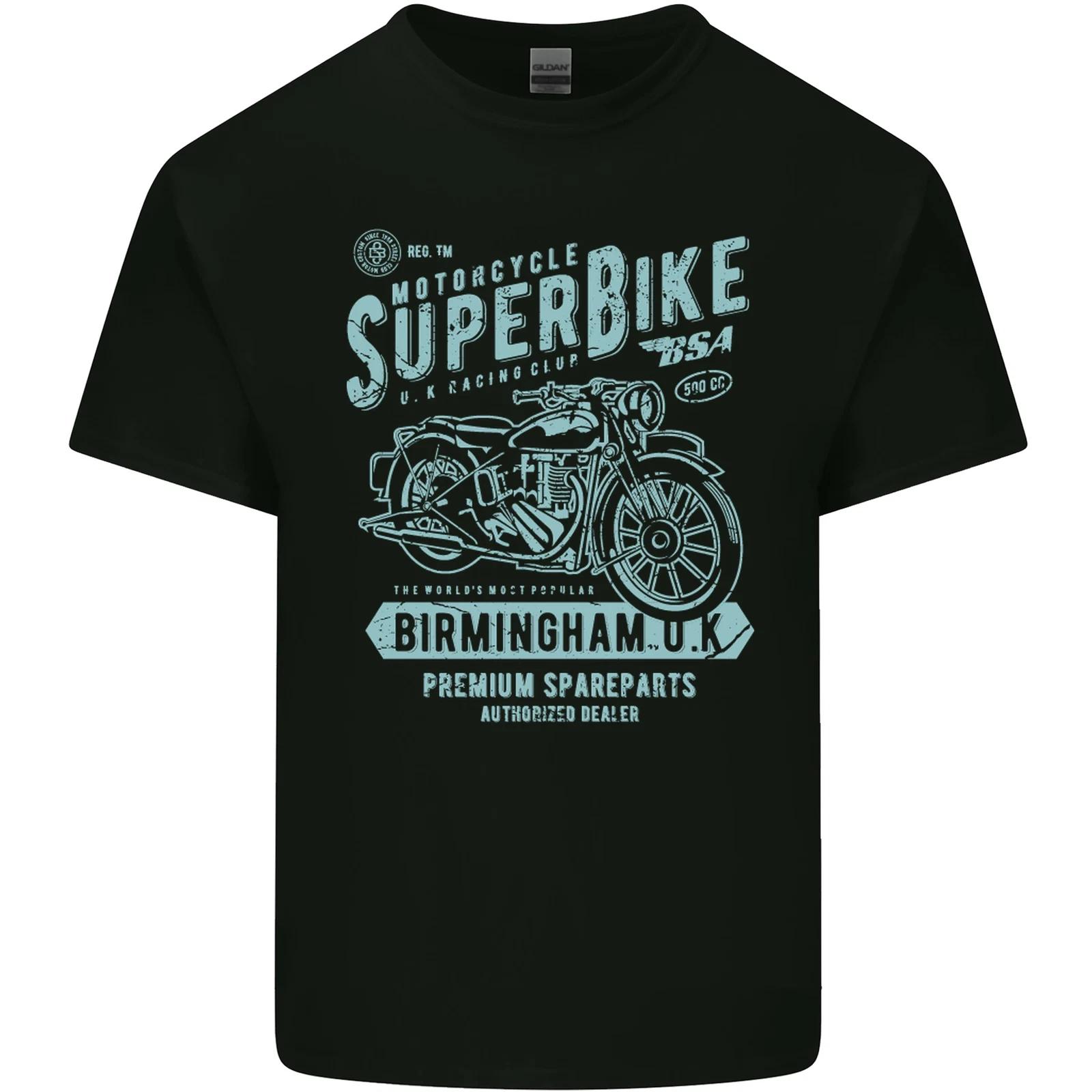 Superbike Birmingham Motorcycle Biker Kids T-Shirt Childrens 3XL