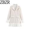 Za New Fall Women's Clothing 2025 Fashion Wind Fashion Elegant Commute Style Elegance Hem Pleated Dress