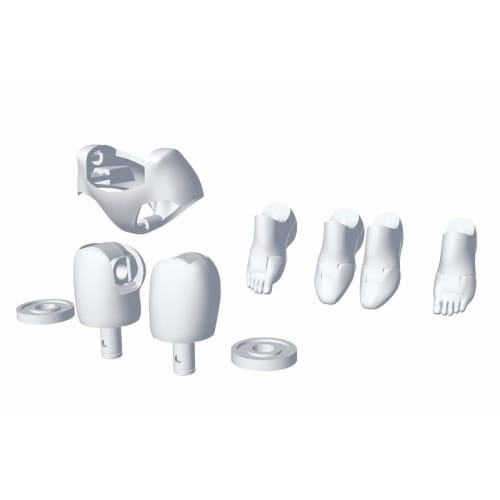 Kotobukiya Megami Device M.S.G 02 Bottoms Set White, Approximately 20mm in Length, 1/1 Scale Plastic Model Kit KP567