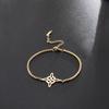 Fashion Charm Witch Knot Necklace Stainless Steel Irish Celtic Knot Pendant Witchcraft Amulet Magical Jewelry Gift for Girls