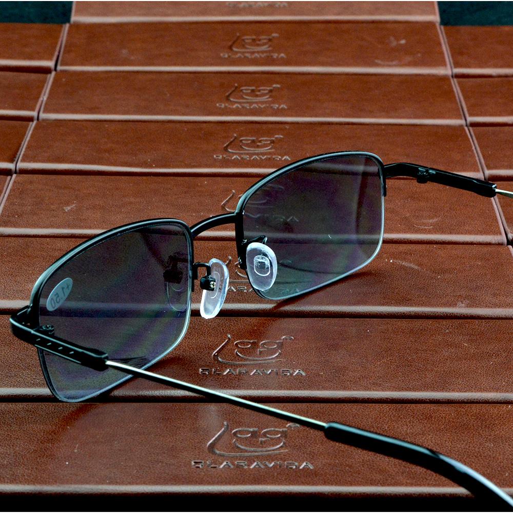 Clara Vida Sluneční brýle TWO IN ONE + brýle na čtení Obdélníkové multifunkční brýle pro venkovní použití +1 až +4