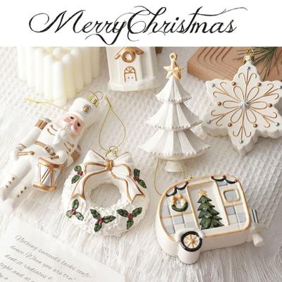 White Christmas Decoration Plastic Christmas Tree Ornament High-quality Xmas Baubles  Christmas