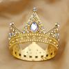 Vintage Small Tiaras Doll Diadem Girls Birthday Party Prom Wedding Head Jewelry Cake Crown Topper Decoration