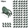 Flower Support Clamp Orchid Clips Climbing Vine Stem Clasp
