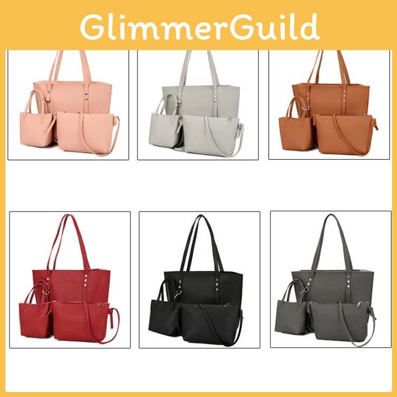 Large Capacity Purse For Women With Magnetic Closure And Soft Pu Material For Daily Use