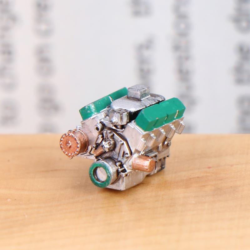 1:64 Simulated Engine Miniature Scene Model Ornament Sand Table Ornament Model Sand Table Decoration Ornament