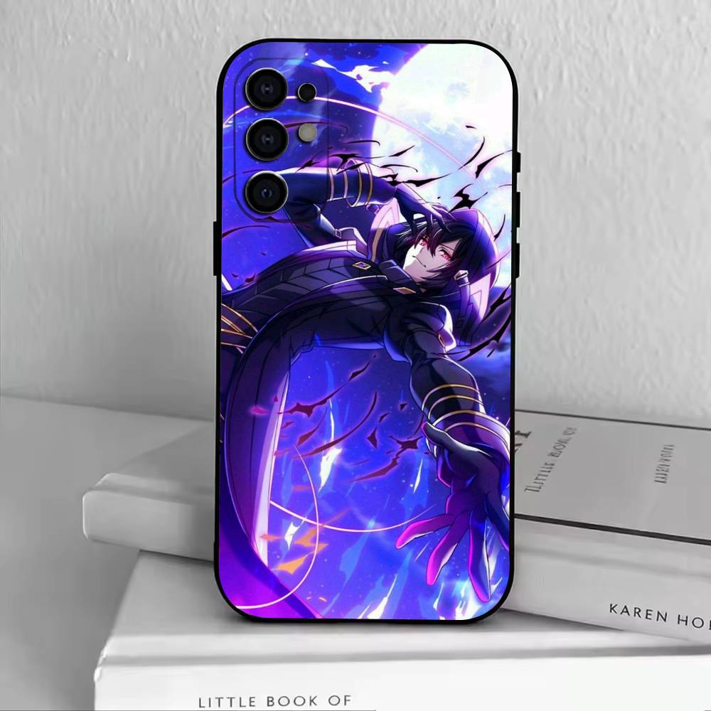 

E- Eminence in Shadow Anime Phone Case Black Silicone Soft For Samsung S25,S24,S21,S22,S23,S30,Ultra,S20,Plus,Fe,Lite Samsung S20ULTRA5G