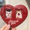 PVC Idol Photo Frame Love Heart Shape Pendant Card Holder High Quality Photo Sleeves