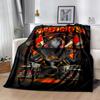 Fire Truck Adventure Blanket Durable Comfort Suitable for Chair Bed Couch Four Seasons Universal Playful Design Gift for Travel Home Birthdays